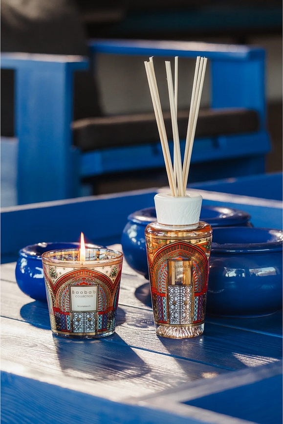 Candela e diffusore di profumo My First Baobab Marrakech, set regalo 2 pz.