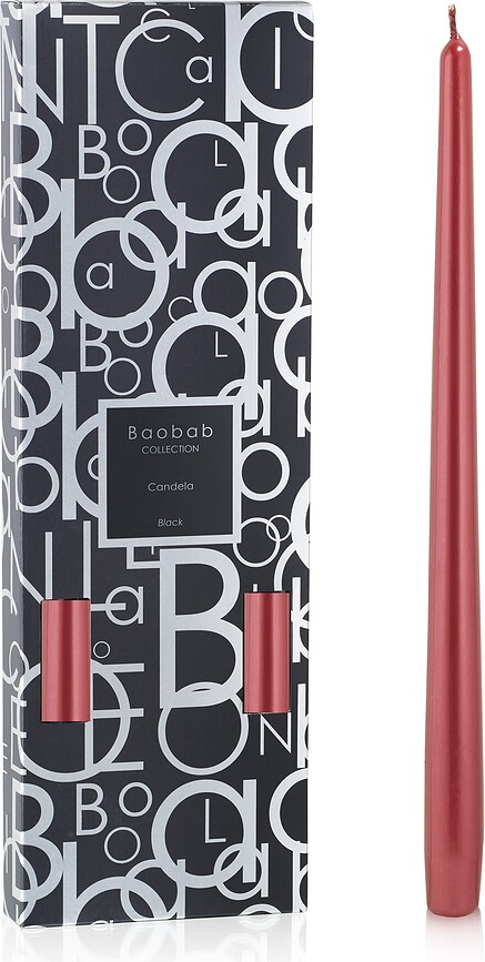 Candela Κεριά, κόκκινα, 4 τμχ