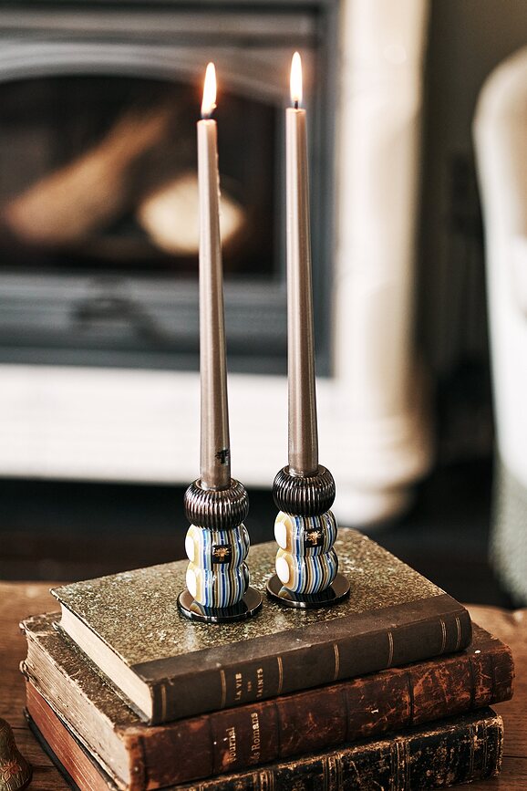 Candela Sveče, zlate, 4 kosi