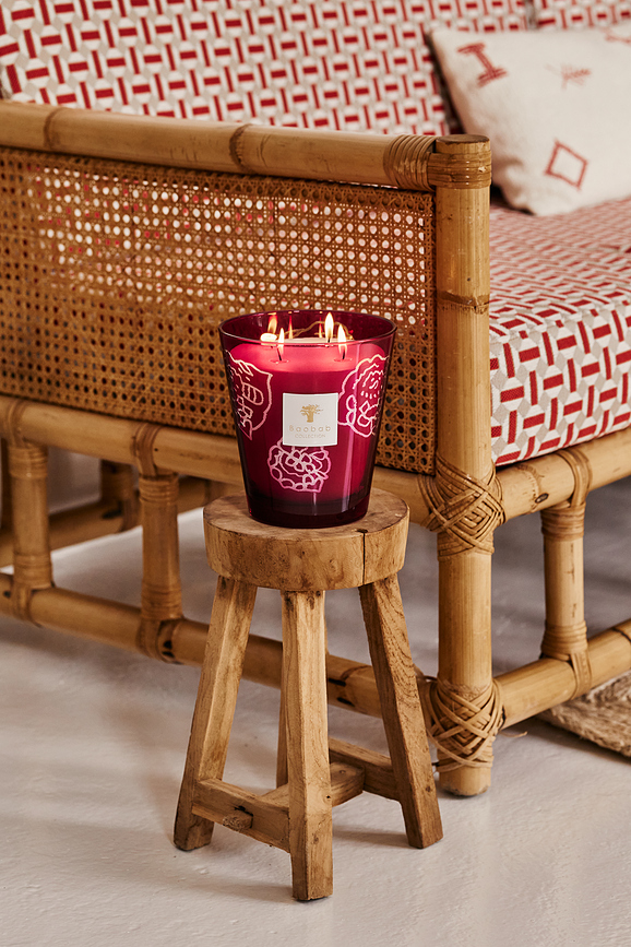 Collectible Roses ΚΕΡΙ ΑΡΩΜΑΤΙΚΟ, 35 cm, μπορντό