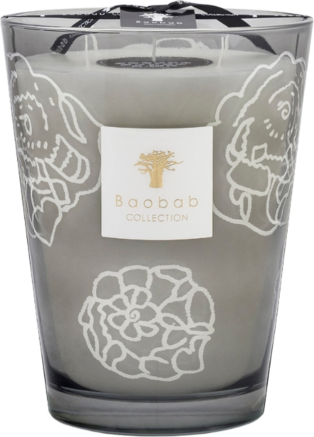 Collectible Roses Αρωματικό Κερί, 24 cm, γκρι