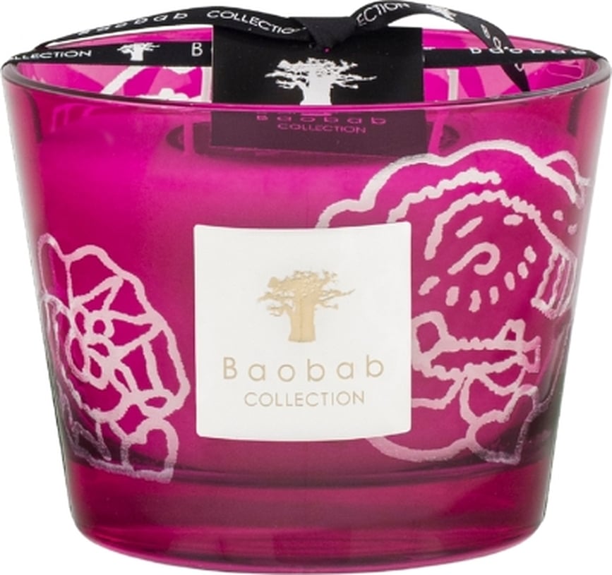 Collectible Roses Dišeča sveča, 10 cm, bordo