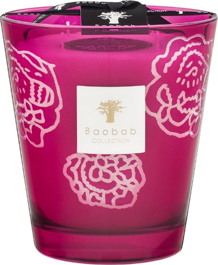 Collectible Roses Dišeča sveča, 16 cm, bordo