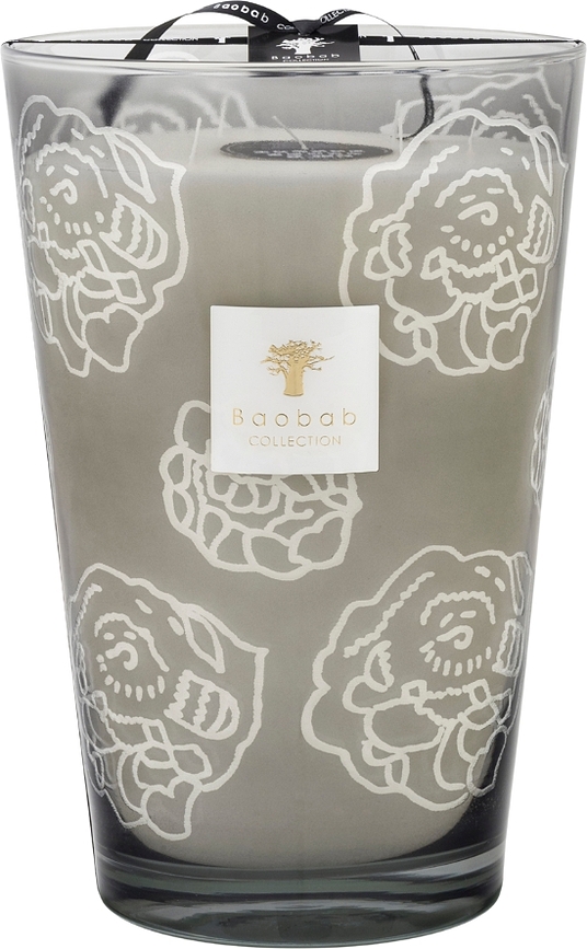 Collectible Roses Dišeča Sveča, siva