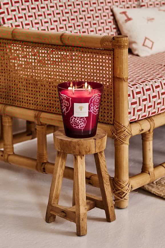 Collectible Roses Mirisna Svijeća bordo 35 cm