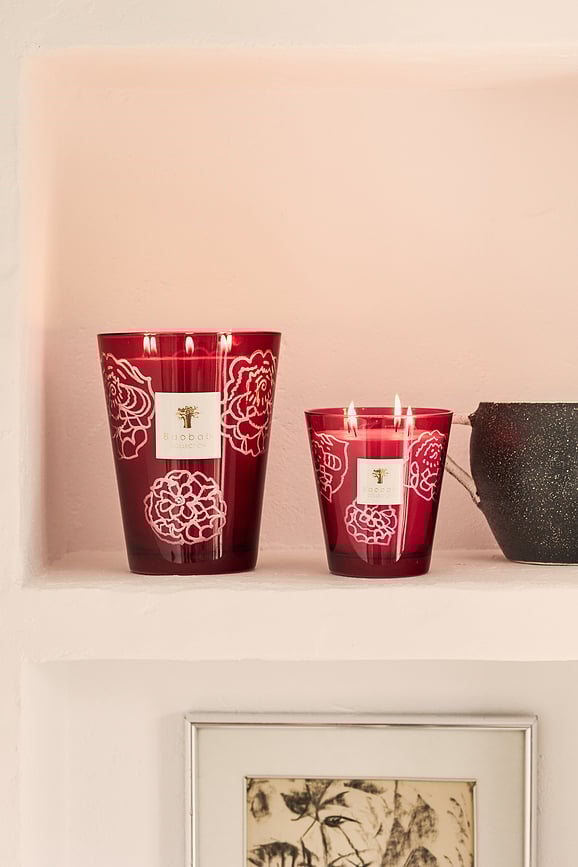 Collectible Roses Mirisna Svijeća bordo 35 cm