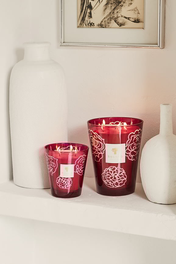 Collectible Roses Mirisna Svijeća bordo 35 cm