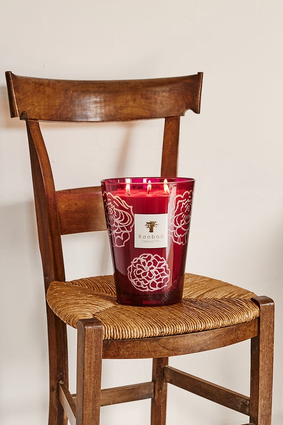 Collectible Roses Mirisna Svijeća bordo 35 cm