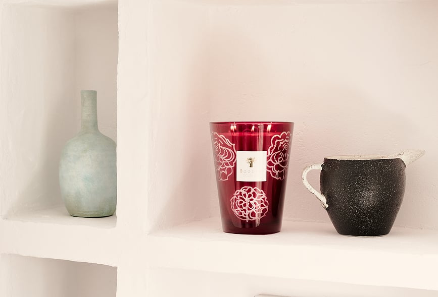 Collectible Roses Mirisna Svijeća bordo 35 cm