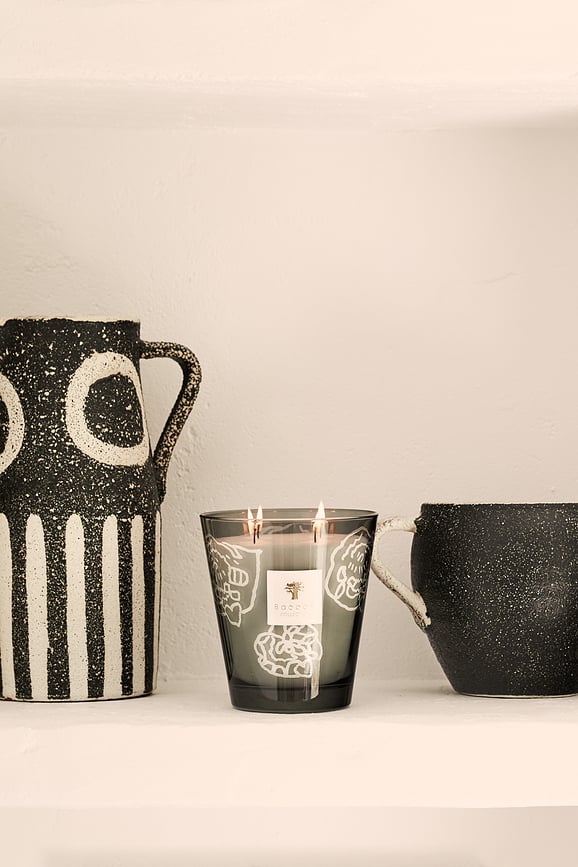 Collectible Roses Mirisna Svijeća 35 cm siva