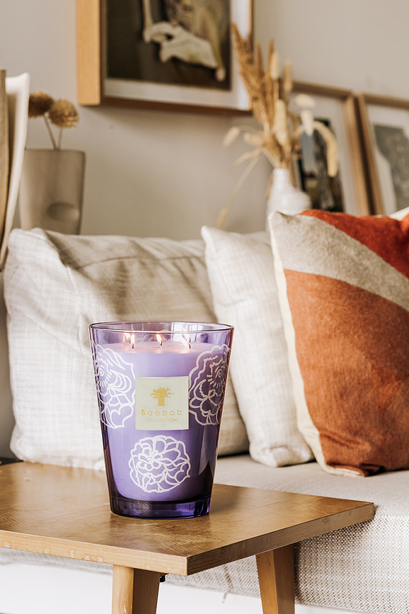 Collectible Roses Svijeća mirisna Dark Parma 35 cm