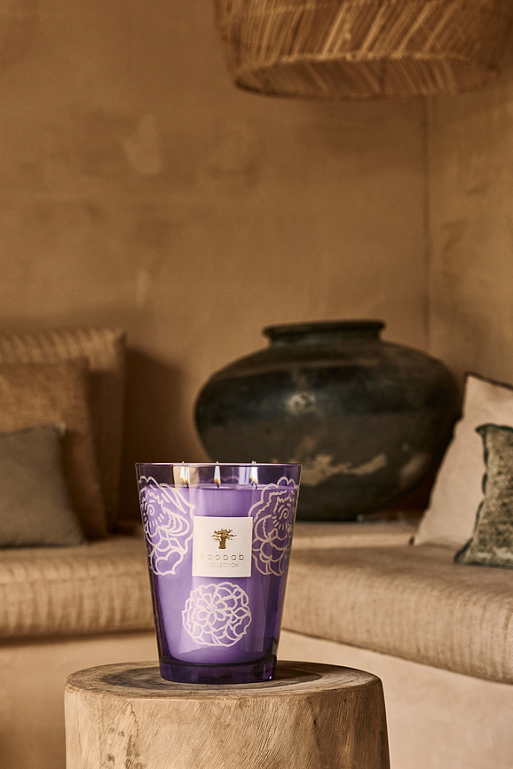 Collectible Roses Svijeća mirisna Dark Parma 35 cm