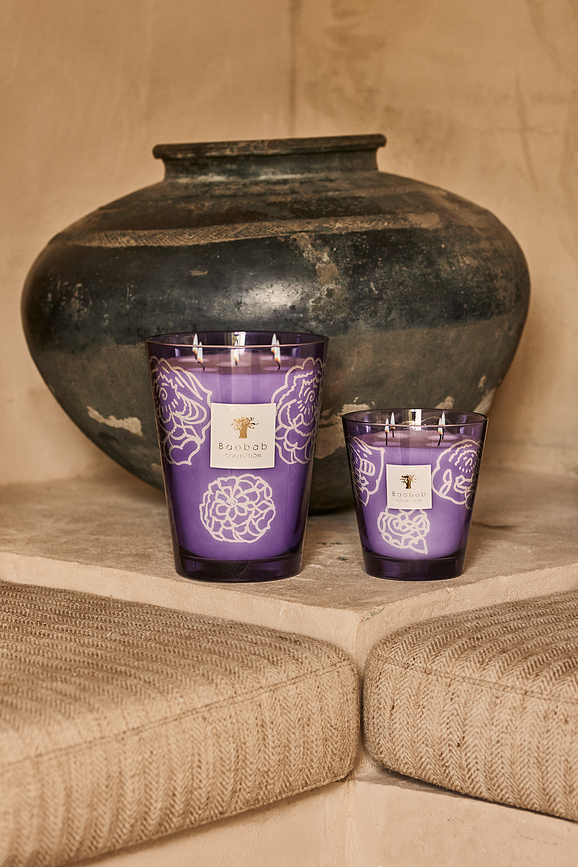 Collectible Roses Svijeća mirisna Dark Parma 35 cm