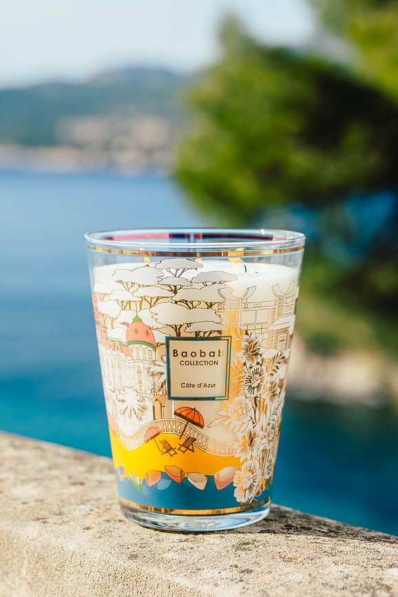 Côte d'Azur Sveča dišeča, 35 cm