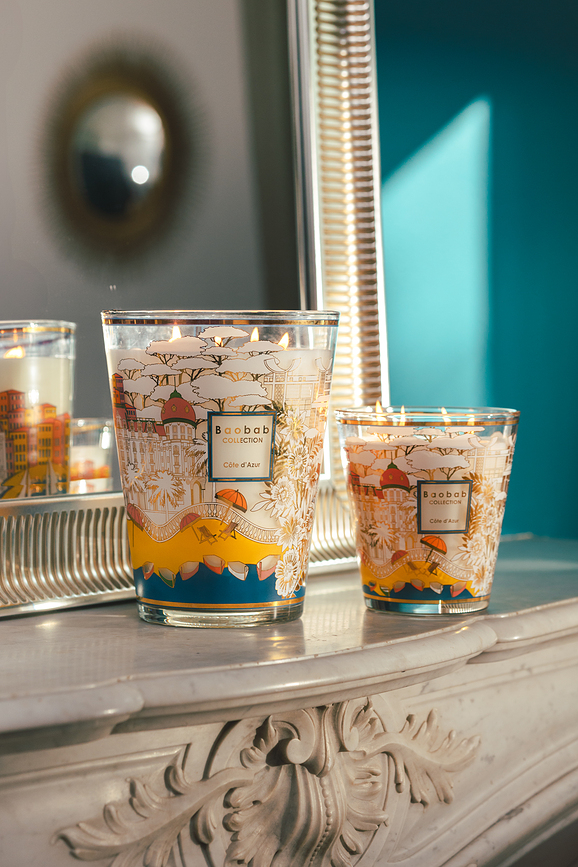 Côte d'Azur Sveča dišeča, 35 cm