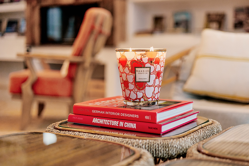 Crazy Love Dišeča sveča, 35 cm