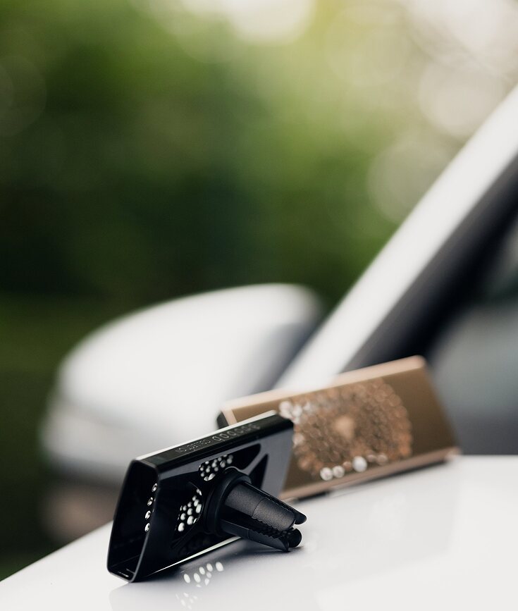 Difusor de Aroma para Coche, Baobab Pearls Black