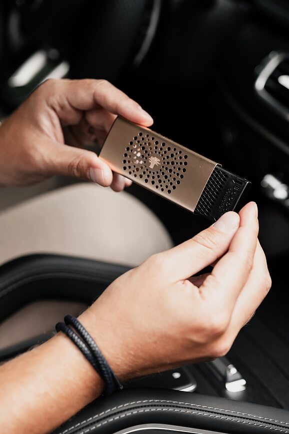 Difusor de Aroma para coche, Baobab Pearls White