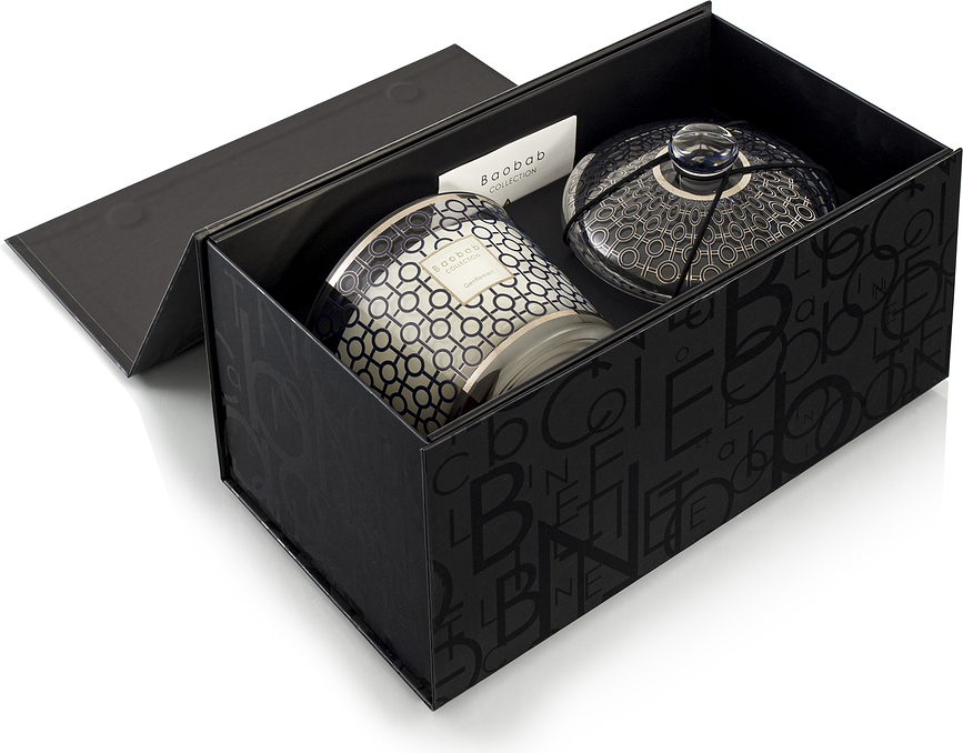 Dome Gentlemen Bougie Parfumée, coffret cadeau