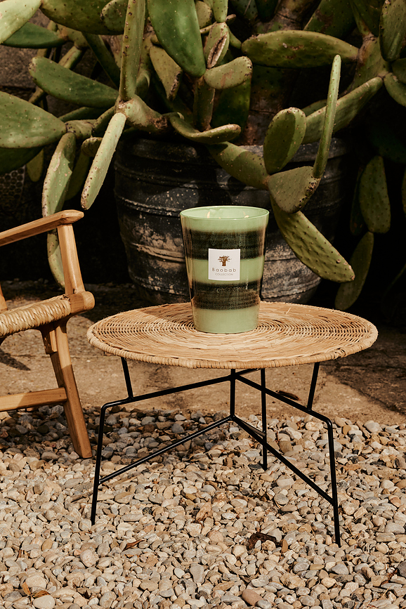 Elementos Gaïa Κερί Αρωματικό, 35 cm, πράσινο