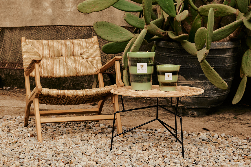 Elementos Gaïa Κερί Αρωματικό, 35 cm, πράσινο