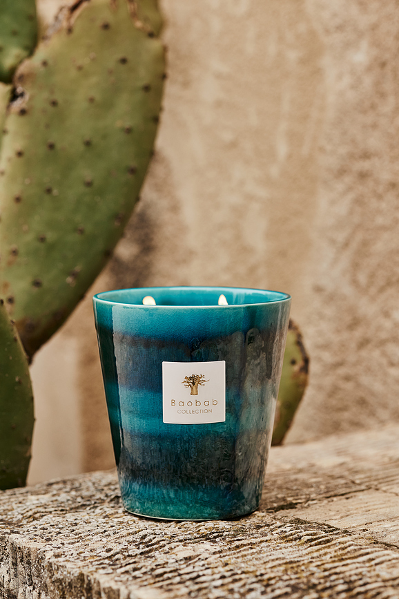 Elementos Oceanos Κερί Αρωματικό, 35 cm, μπλε