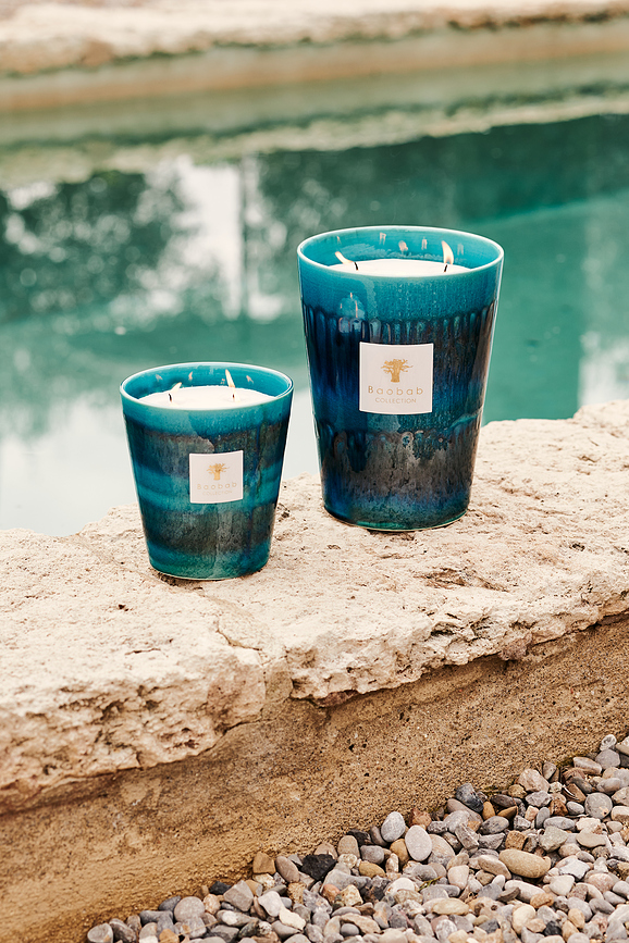 Elementos Oceanos Mirisna Svijeća 35 cm plava