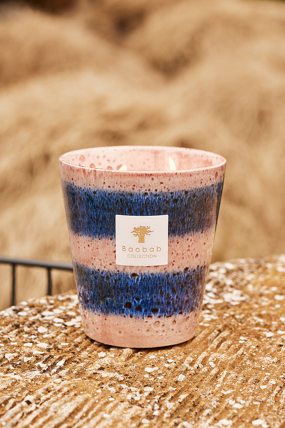 Elementos Téthys Dišeča sveča, 35 cm, roza