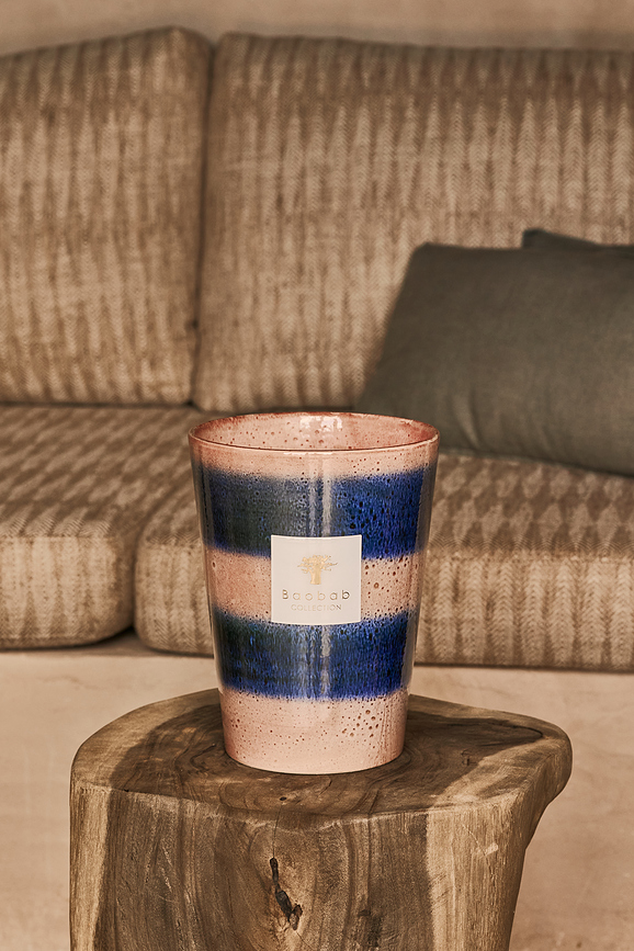 Elementos Téthys Κερί αρωματικό, 35 cm, ροζ