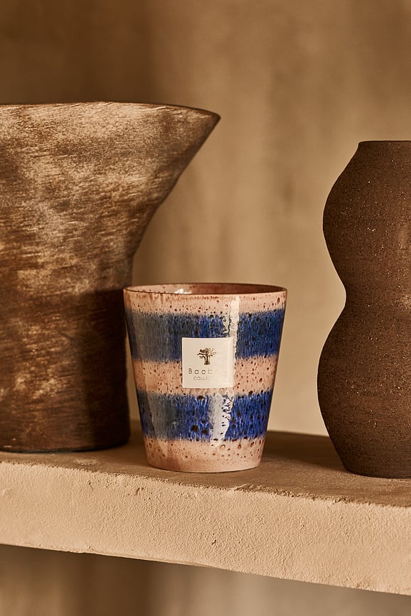 Elementos Téthys Mirisna Svijeća 35 cm ružičasta