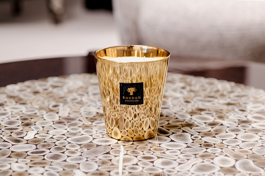 Exclusives Aurum Bougie parfumée, 10 cm