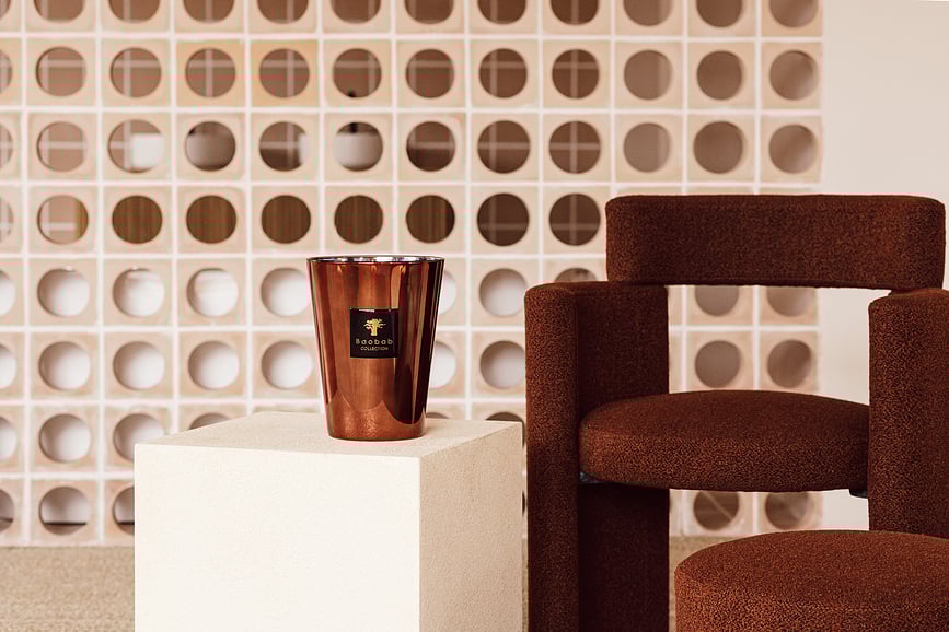 Exclusives Cyprium Bougie parfumée, 35 cm