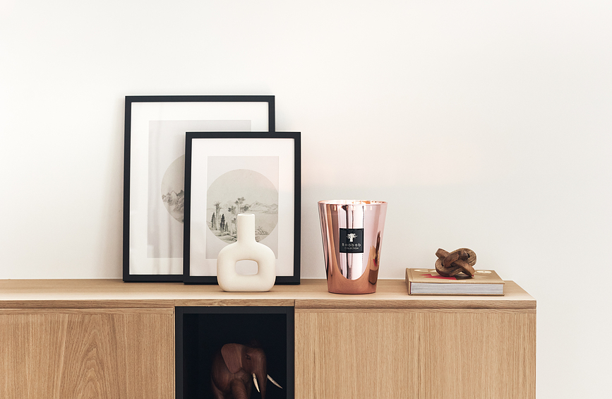 Exclusives Les Roseum Bougie Parfumée, 35 cm