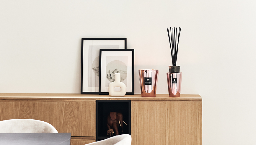 Exclusives Les Roseum Bougie Parfumée, 35 cm