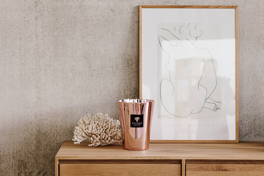 Exclusives Les Roseum Bougie Parfumée, 35 cm