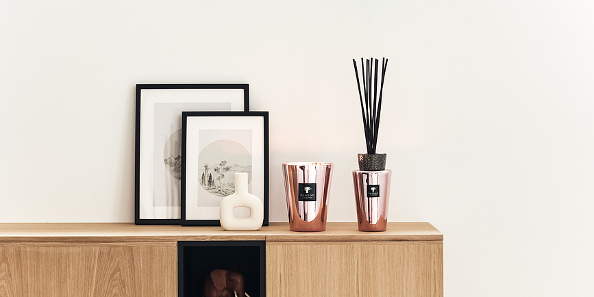 Exclusives Les Roseum Bougie Parfumée, 35 cm