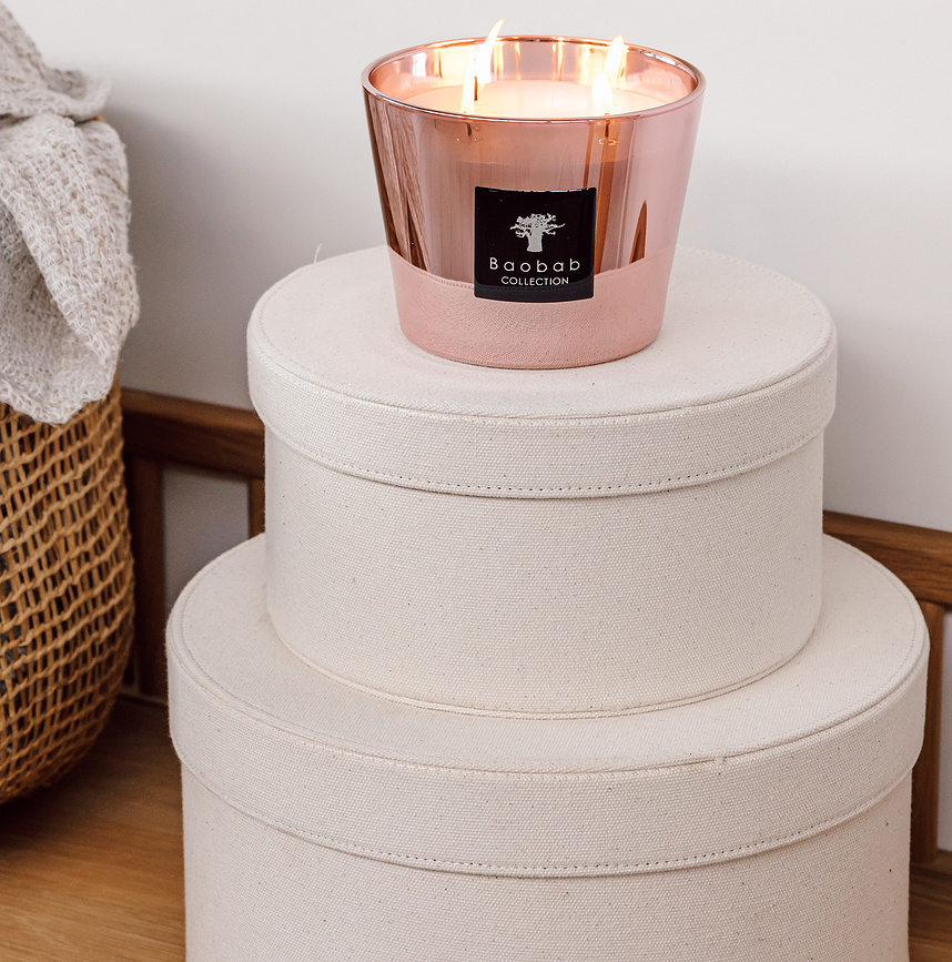 Exclusives Les Roseum Bougie Parfumée, 35 cm