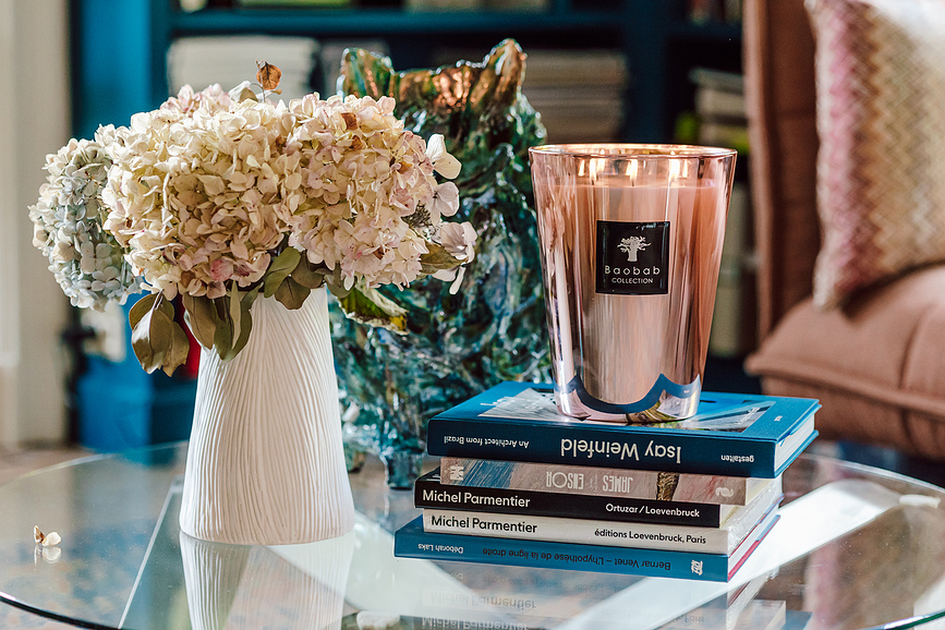 Exclusives Les Roseum Bougie Parfumée, 35 cm