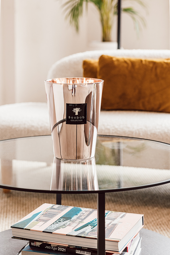 Exclusives Les Roseum Bougie Parfumée, 35 cm