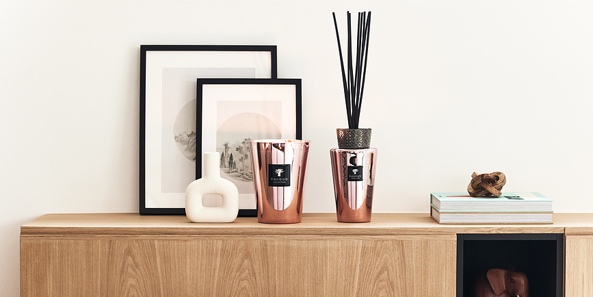 Exclusives Les Roseum Bougie Parfumée, 35 cm