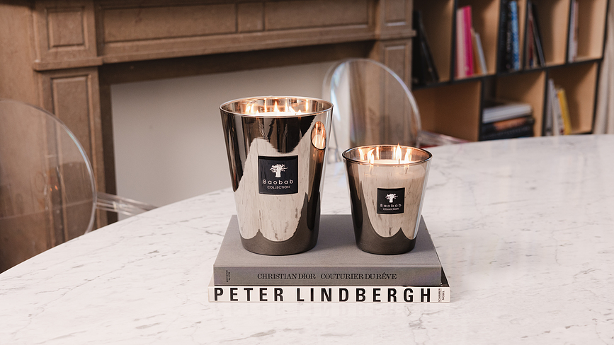 Exclusives Platinum Bougie parfumée, 10 cm