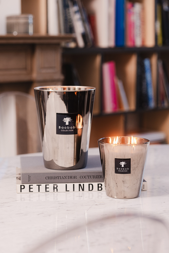 Exclusives Platinum Bougie parfumée, 10 cm