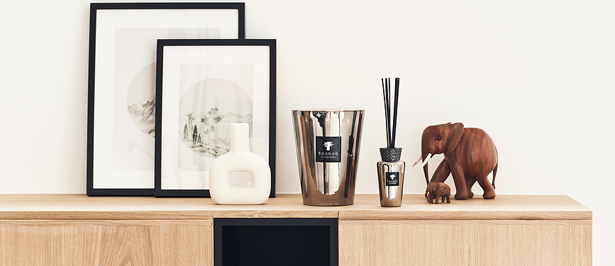 Exclusives Platinum Dišeča Sveča, 10 cm