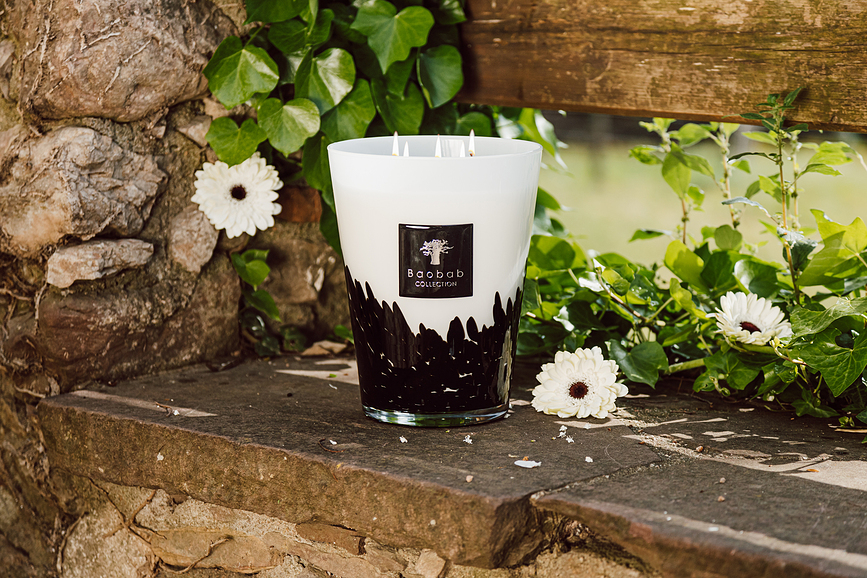 Feathers Bougie parfumée, 35 cm