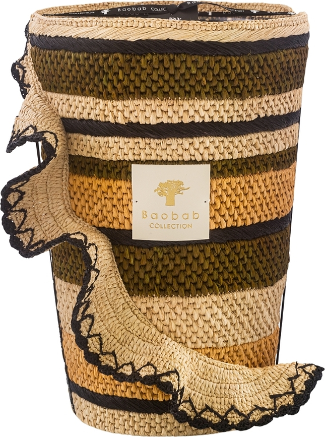 Fety Anjara Αρωματικό Κερί, 24 cm, χακί