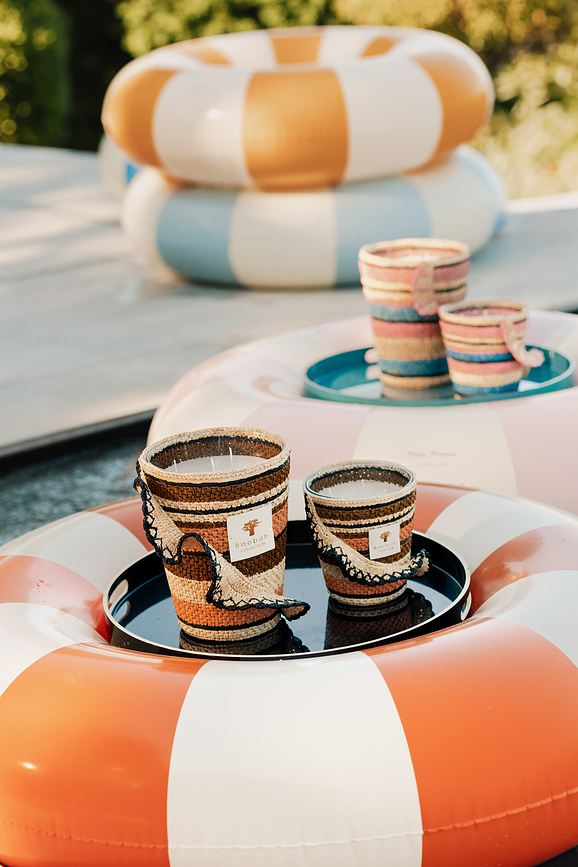 Fety Anjara Κερί Αρωματικό, 35 εκ., χακί