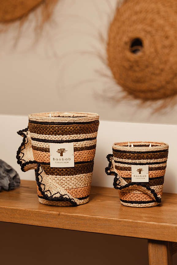 Fety Anjara Κερί Αρωματικό, 35 εκ., χακί