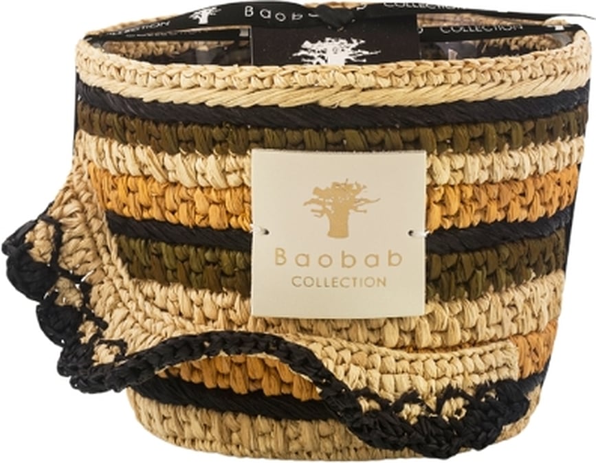 Fety Anjara Dišeča sveča, 10 cm, kaki