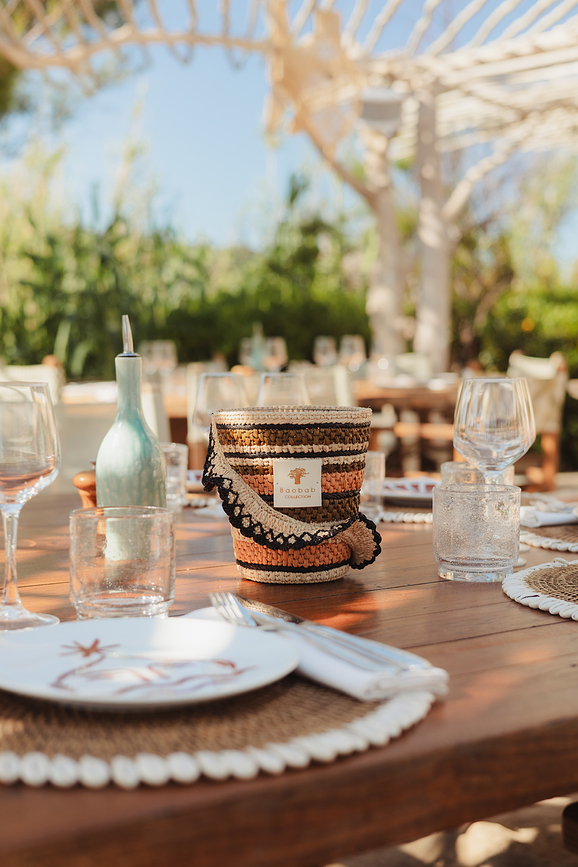 Fety Anjara Dišeča Sveča, 35 cm, kaki