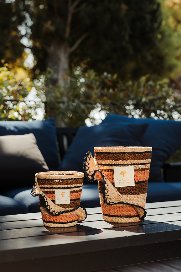 Fety Anjara Dišeča Sveča, 35 cm, kaki